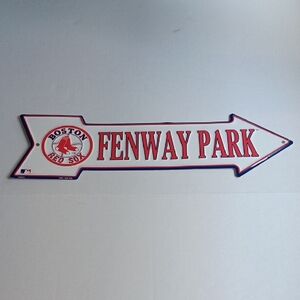 BOSTON  RED SOX FENWAY PARK ARROW SIGN